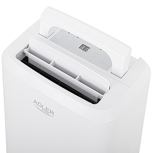 Kompresorový odvlhčovač vzduchu Adler 10 l/24 h s LCD